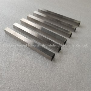 Boas barras cadradas de metal duro resistentes ao desgaste Tiras de tungsteno
